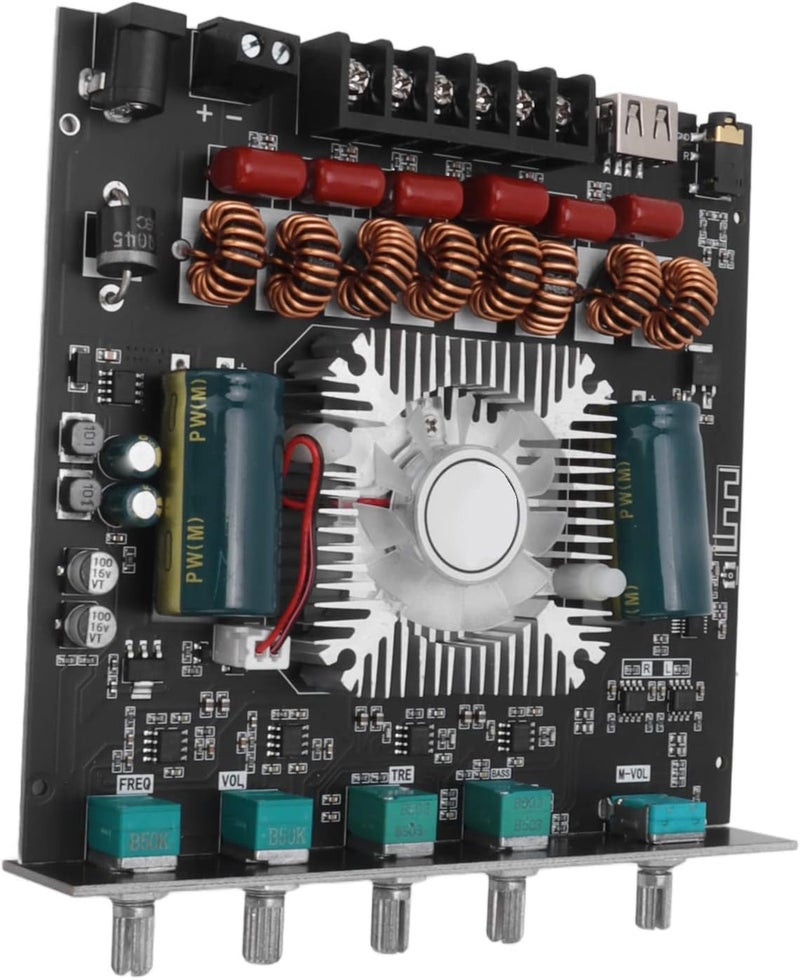 TPA3255 Bluetooth Audio Power Amplifier Efficient Work High End Sound Quality for PC Laptop, 2.1 Channel AMP Board Module for Audio Enthusiasts - Image 2