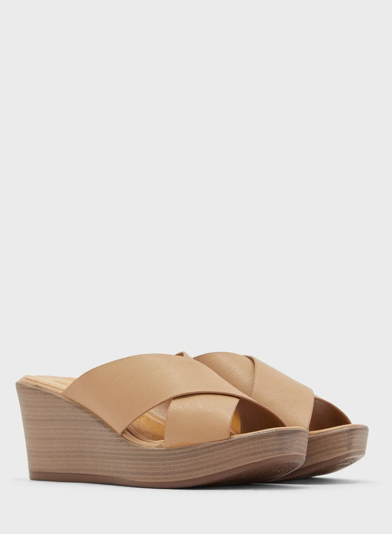 EEAZID Daisy Wedge Sandals