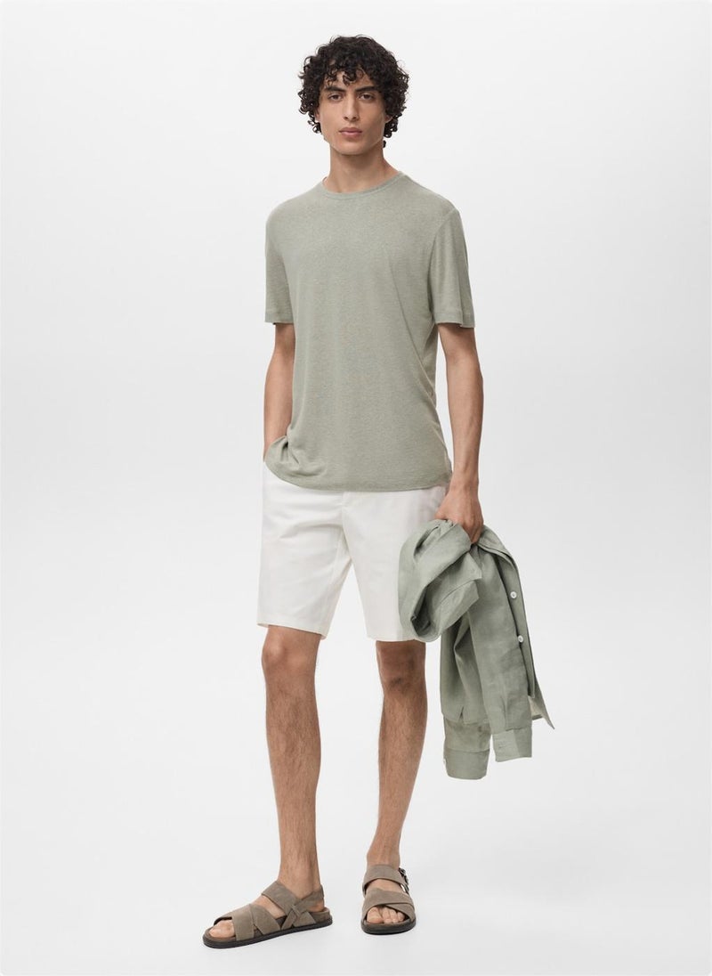Mango Man Slim-Fit T-Shirt  - Image 4