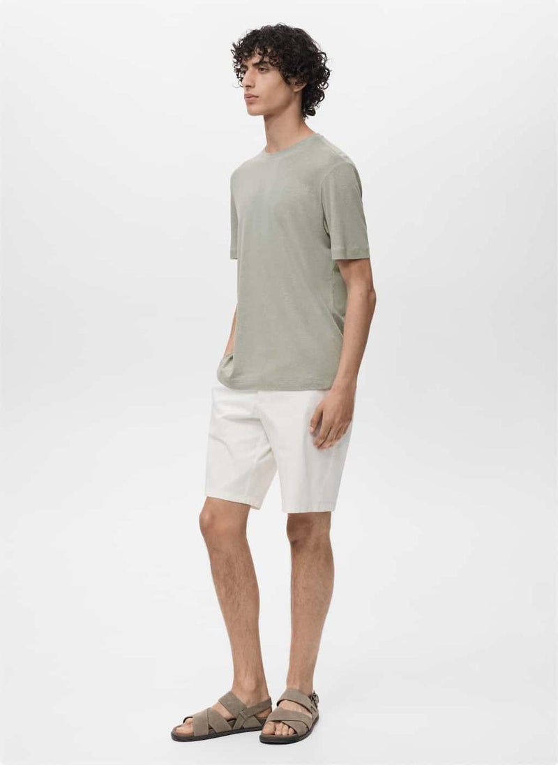Mango Man Slim-Fit T-Shirt  - Image 3