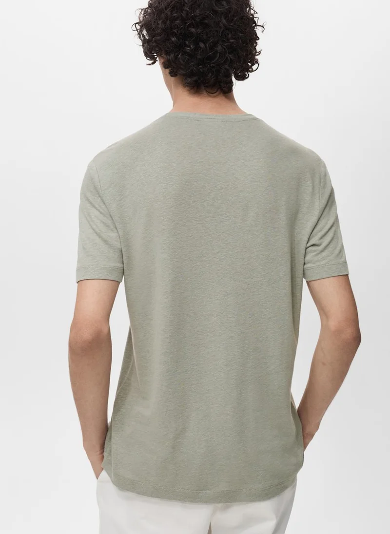 مانجو مان Slim-Fit T-Shirt