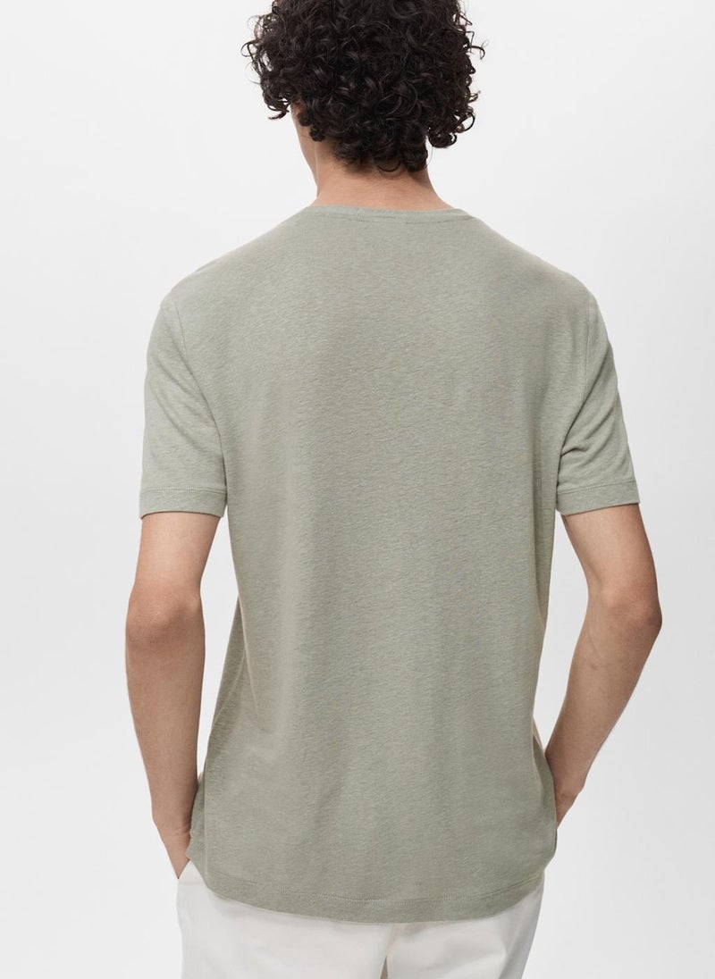 Mango Man Slim-Fit T-Shirt  - Image 2