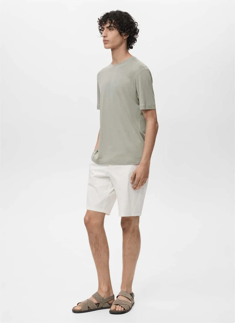 Mango Man  Slim-Fit T-Shirt for Men | Best Price UAE