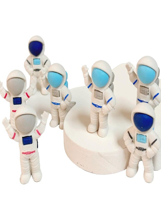Jsehchya 21PCS Mini 3D Space Astronaut Themed Erasers for Kids Bulk,Fun Cute Outer Back to School Party Gifts Valentine's Day Gifts (3D Astronaut erasers) - Image 1
