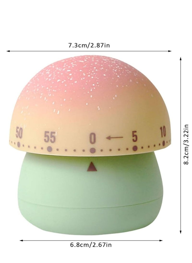 Generic - Mechanical Kitchen Timer, Cute Mushroom Timer for Kids, Wind Up  Manual Countdown Timer for Classroom, Home, Study and Cooking - Image 1