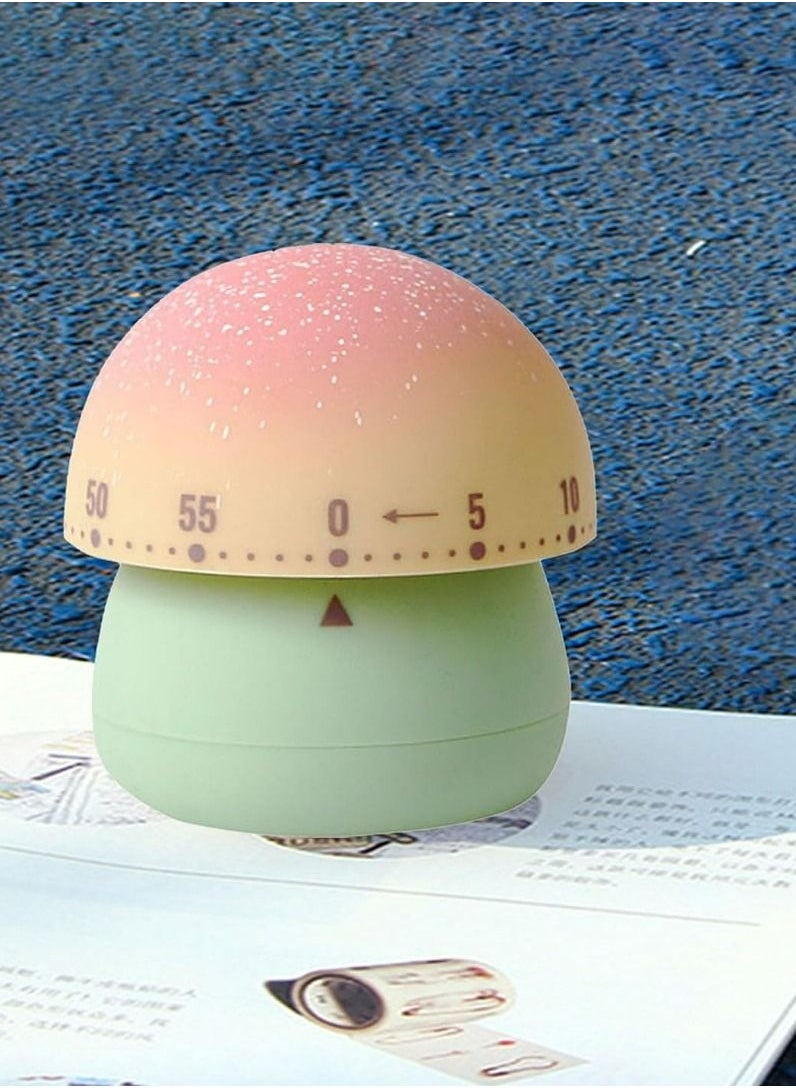 Generic - Mechanical Kitchen Timer, Cute Mushroom Timer for Kids, Wind Up  Manual Countdown Timer for Classroom, Home, Study and Cooking - Image 1