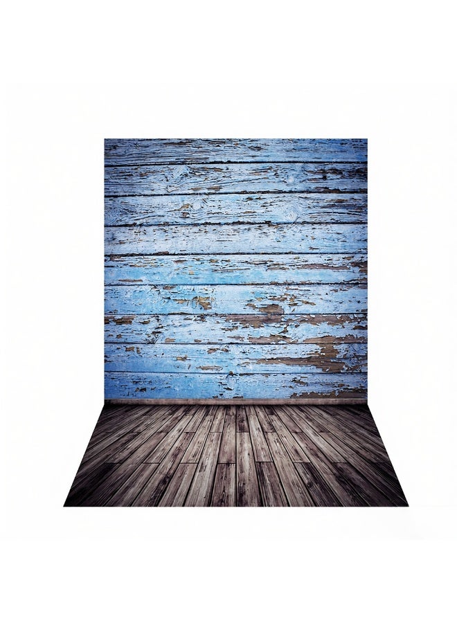 ANDOER 1.5* 2.1m/5* 6.9ft Photography Backdrop Background Digital Printed Wooden Wall Floor for Kid Children Baby Newborn Portrait Studio Photography - Image 3