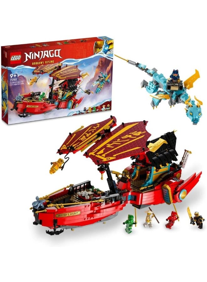 LEGO مجموعة ألعاب بناء LEGO NINJAGO Destiny&#39;s Bounty – سباق ضد الزمن 71797 (1,739 قطعة) - Image 4