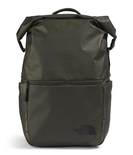 THE NORTH FACE ذا نورث فيس بيس كامب فوياجر رول توب، OS، نيو تاوب جرين/TNF بلاك، One Size - Image 1