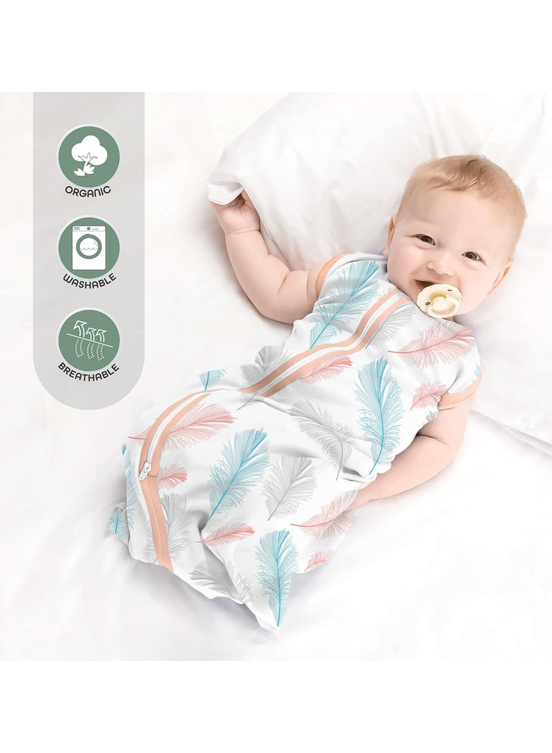 Moon Pack Of 2 Organic Baby Sleepsack L 6-12M - Image 3