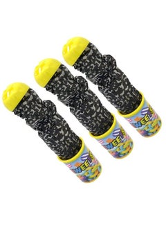 Toyvian 3Pcs Snake Can Jump Spring Snake Chip Snake Prank Sweet Candy Can Snake Trick Toy April Fool Day Jokes In A Can Gag Gift Prank Carnival Party Supplies  - Image 1