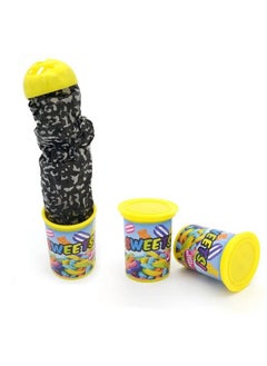 Toyvian 3Pcs Snake Can Jump Spring Snake Chip Snake Prank Sweet Candy Can Snake Trick Toy April Fool Day Jokes In A Can Gag Gift Prank Carnival Party Supplies  - Image 4