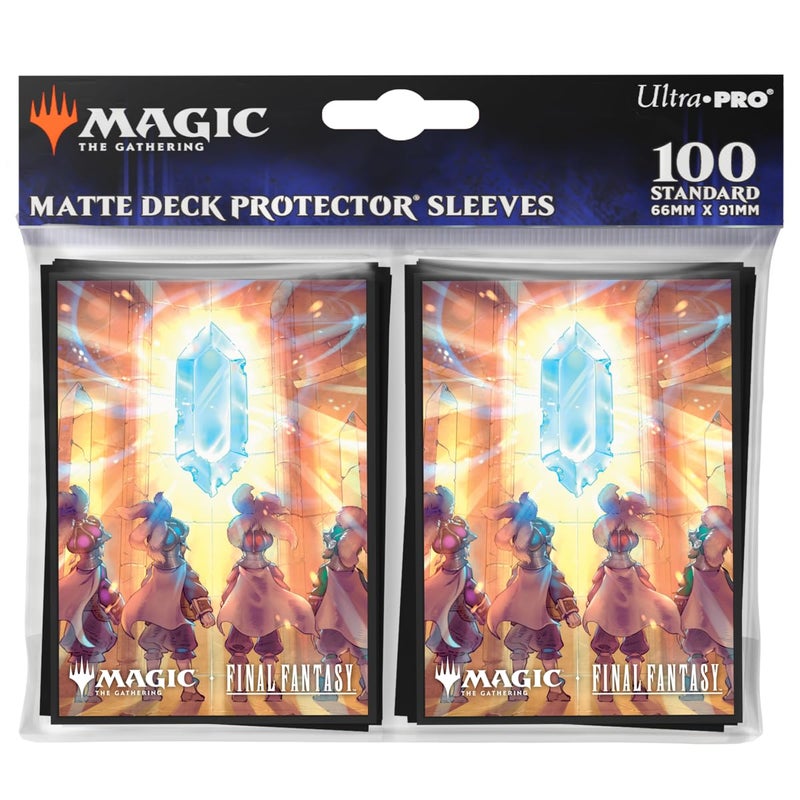 Ultra PRO Final Fantasy x Universes Beyond Crystals Chosen 100ct Deck Protector Sleeves for Magic The Gathering Trading Card Accessories Collectible Card Game Gear Final Fantasy Collectibles - Image 2