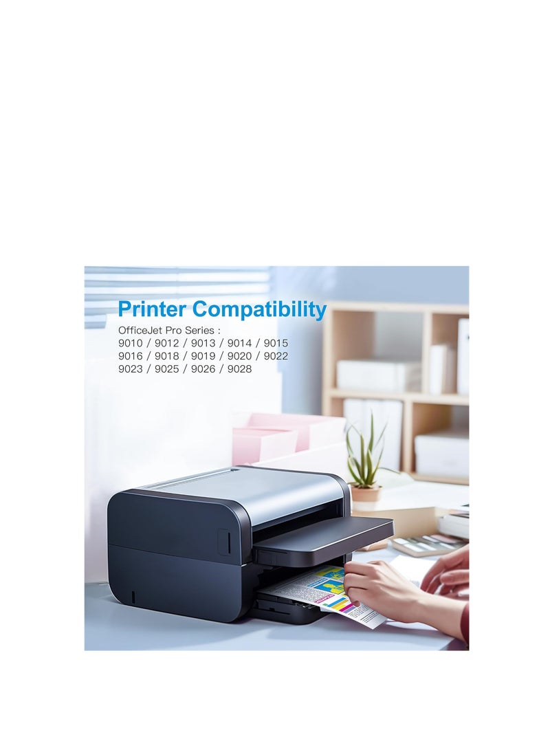 Terabyte 963XL Black Compatible Ink Cartridge Replacement for HP963 963XL Black for HP Officejet Pro 9010 9020 9012 9022 9014 9015 9016 9018 9019 - Image 2