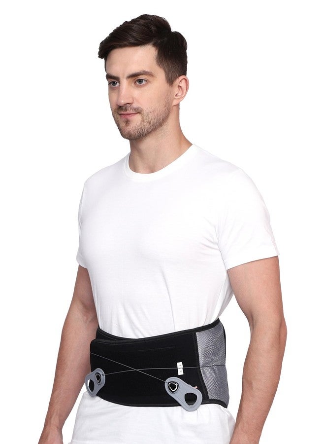 SpiffySky Lacepull L.S Belt, LacepullLumbo Sacral Belt (LS Belt) | Lumber Sacral Belt/Lower Back Support Belt |Lower Back Pain Brace (Large&XLarge) - Image 2