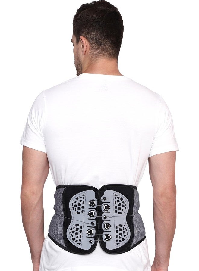 SpiffySky Lacepull L.S Belt, LacepullLumbo Sacral Belt (LS Belt) | Lumber Sacral Belt/Lower Back Support Belt |Lower Back Pain Brace (Large&XLarge) - Image 1