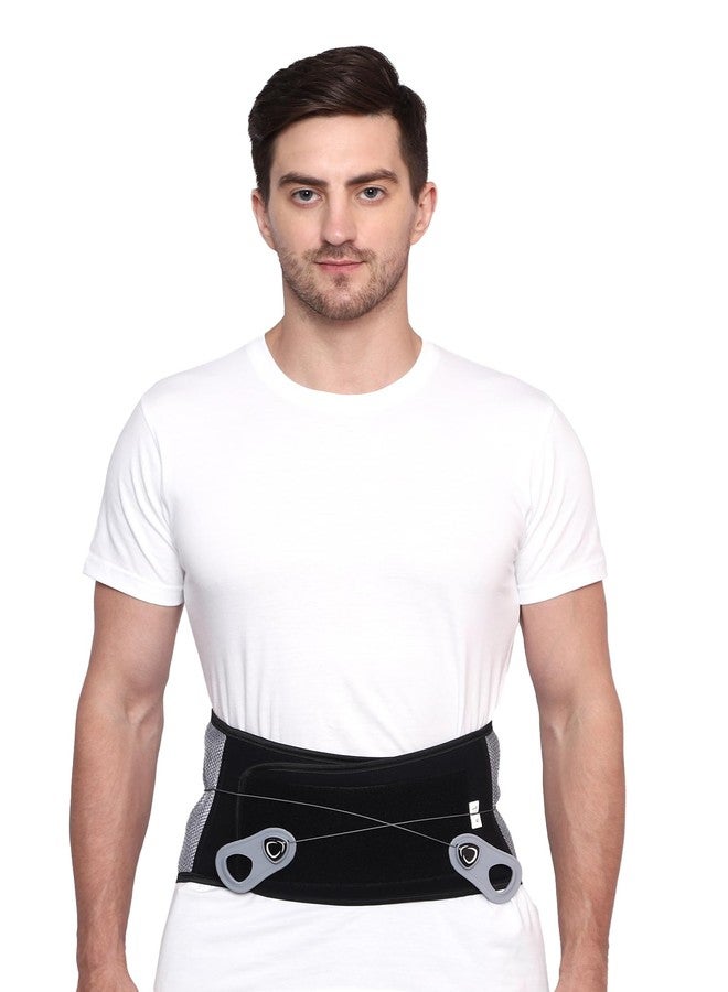 SpiffySky Lacepull L.S Belt, LacepullLumbo Sacral Belt (LS Belt) | Lumber Sacral Belt/Lower Back Support Belt |Lower Back Pain Brace (Large&XLarge) - Image 3