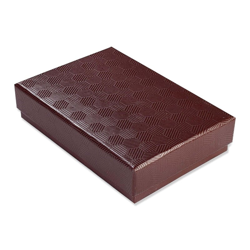GROWNEX PRIVATE LIMITED Set of 25 Folding Chocolate Sweets Boxes 6 Pcs Cavity Brown Paperboard Packaging Elegant Sweets Box for Gifting Ideal for Chocolates and Special Events - Image 1