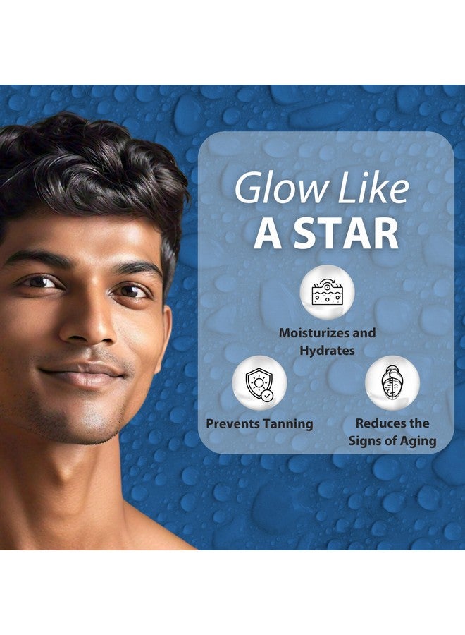 Muuchstac Mens Ocean Moisturizer & Sunscreen Matte Look Spf 18+ Cream With Turmeric & Aloe Vera Beads, Non-Sticky & Water Resistant 90 Ml - All - Image 5