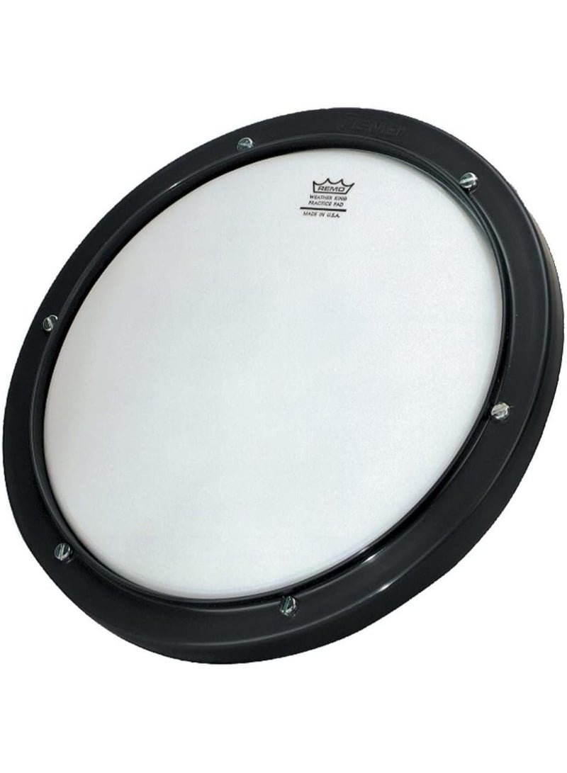 Remo Remo RT-0008-00 8" Gray Tunable Practice Pad with Ambassador Coated Drumhead - Image 1