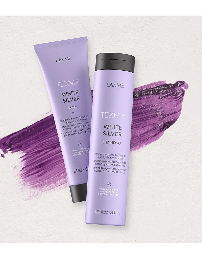 LAKME TEKNIA WHITE SILVER MASK 250 ML - Image 3