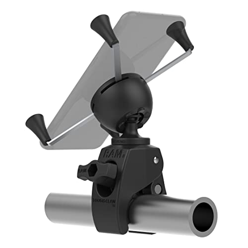 RAM MOUNTS X-Grip Large Phone Mount with RAM Snap-Link Tough-Claw RAM-HOL-UN10-400U for Motorcycle, ATV/UTV, Bike - Image 3