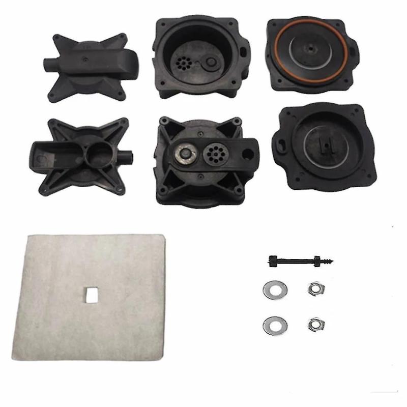 Air Pump Rebuild Kit: Durable ABS Sponge Material, Easy Installation - Perfect Aftermarket Replacement Repair Kit for Hiblow HP 100 HP 120 Septic Air Pump - Image 1