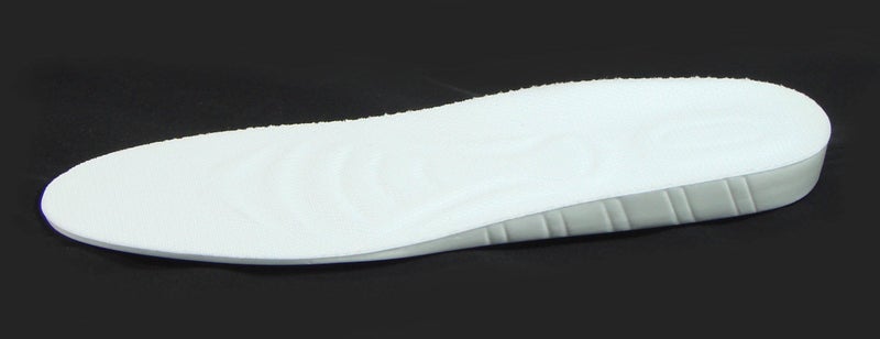 SINY® Full Length Shoe Insoles Height Increase Cushion for Men Foot Care White Lift Kit 2cm 0.8" - Image 3