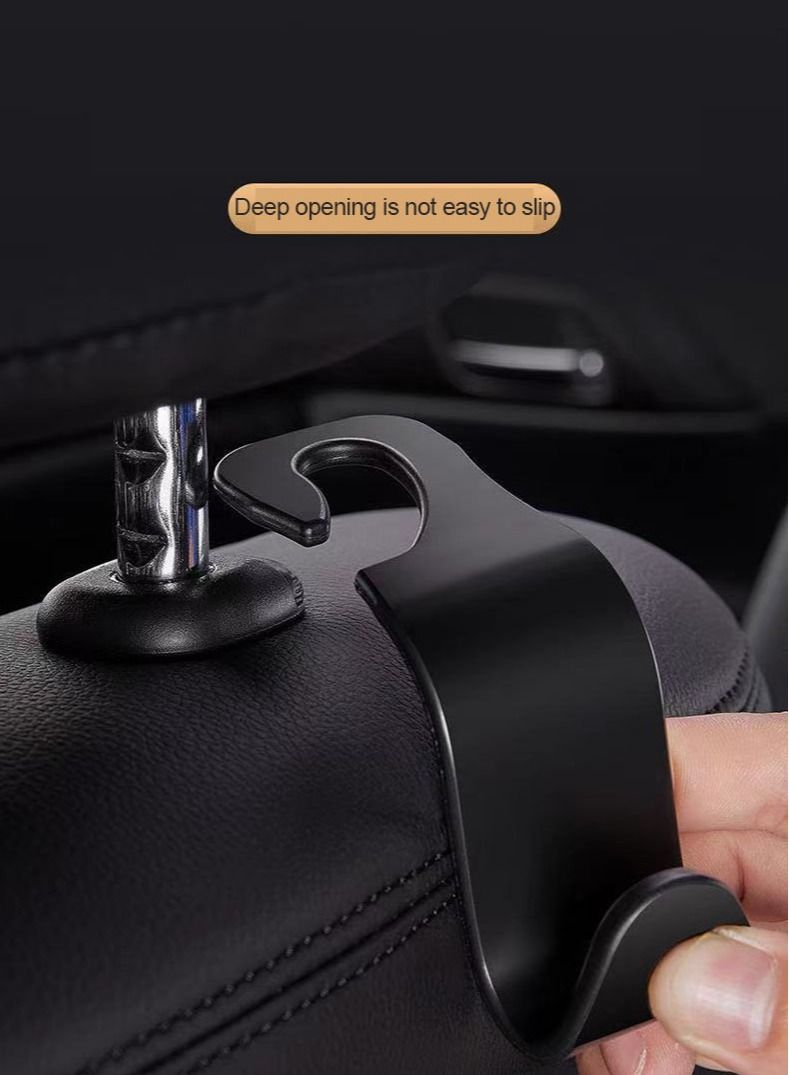 Car Seat Headrest Hook 3 Pack Hanger Storage Organizer - Image 5