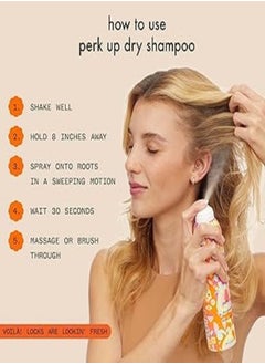 amika AMIKA Planet Perk Up Dry Shampoo Duo - Limited Edition Talc-Free Oil-Absorbing Dry Shampoo Set for Fresh, Voluminous Hair  - Image 3
