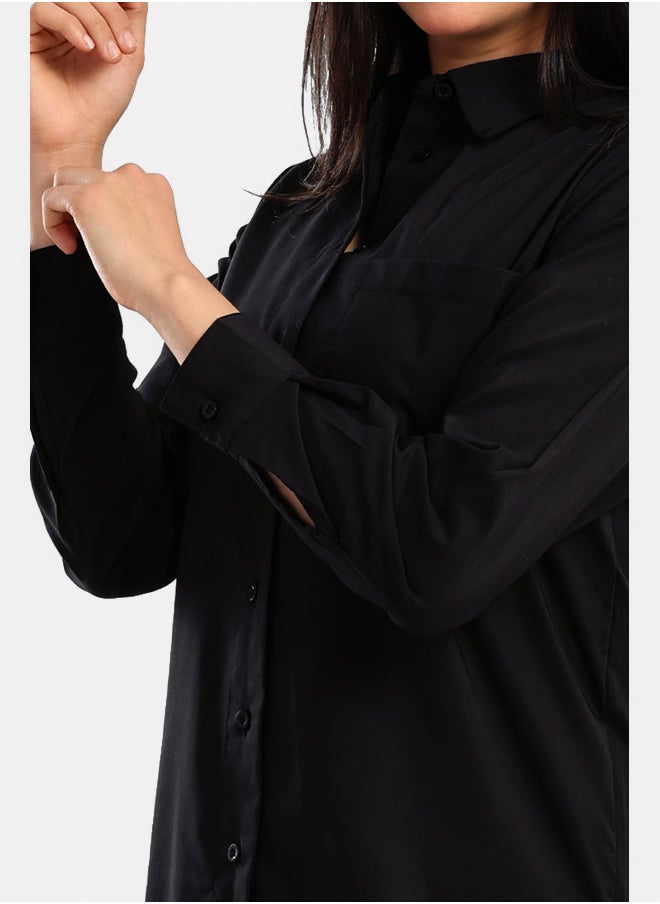 Carina Cotton Button-Down Shirt  - Image 3