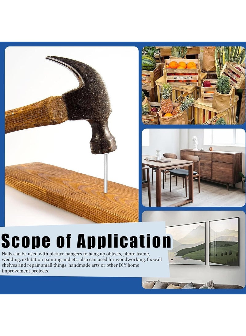 كرافت ماجيك مجموعة متنوعة من المقابس والبراغي الجدارية مع مسامير ومشابك كابلات - مجموعة تثبيت مرساة مكونة من 200 قطعة في صندوق تخزين للاستخدام المنزلي والمكتبي والمنزلي (مقابس حمراء وخضراء وصفراء، براغي، مسامير، مشابك كابلات) - Image 5