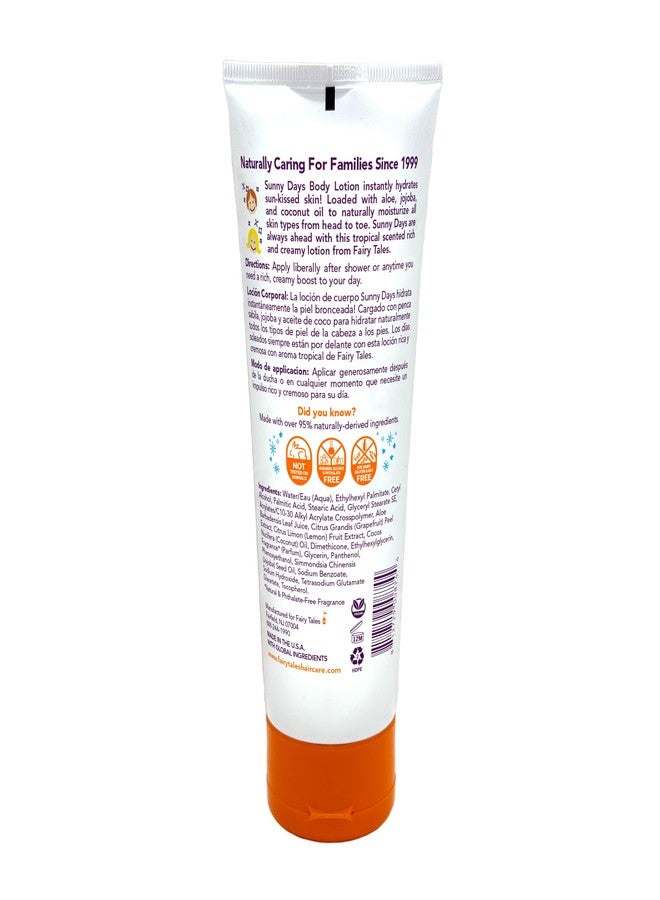 Fairy Tales Sun & Swim After Sun Lotion with Aloe for Kids, After Sun Care Lotion, Hydrate and Nourish with Coconut Oil and Aloe - 8 oz - Image 2