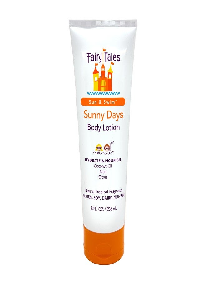 Fairy Tales Sun & Swim After Sun Lotion with Aloe for Kids, After Sun Care Lotion, Hydrate and Nourish with Coconut Oil and Aloe - 8 oz - Image 1