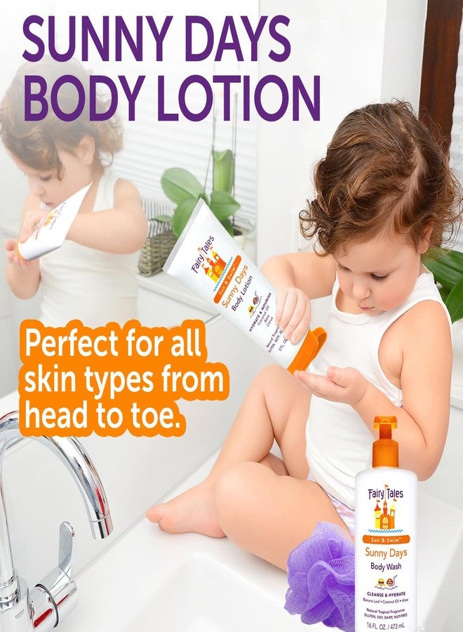 Fairy Tales Sun & Swim After Sun Lotion with Aloe for Kids, After Sun Care Lotion, Hydrate and Nourish with Coconut Oil and Aloe - 8 oz - Image 3