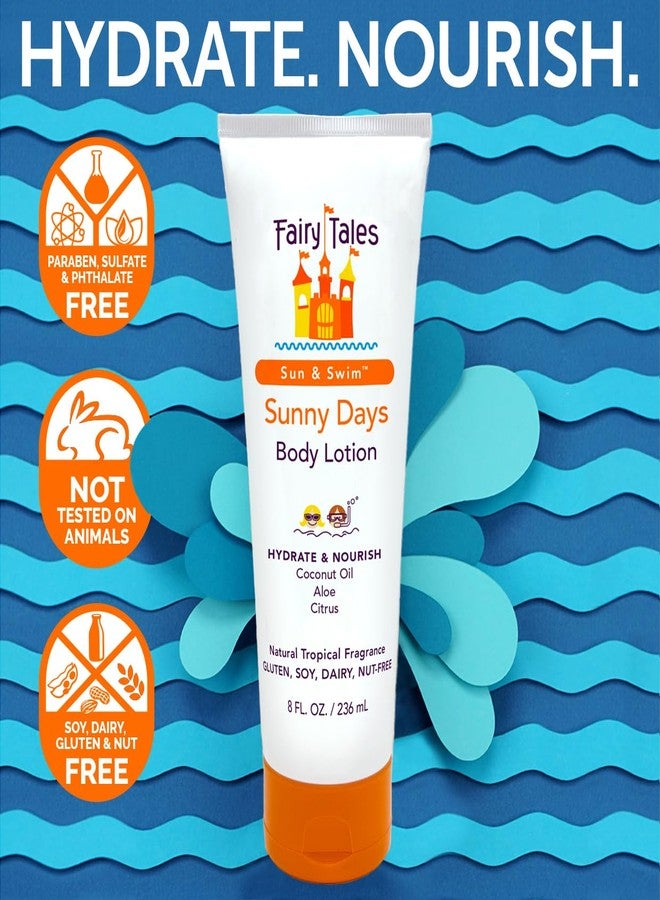 Fairy Tales Sun & Swim After Sun Lotion with Aloe for Kids, After Sun Care Lotion, Hydrate and Nourish with Coconut Oil and Aloe - 8 oz - Image 4