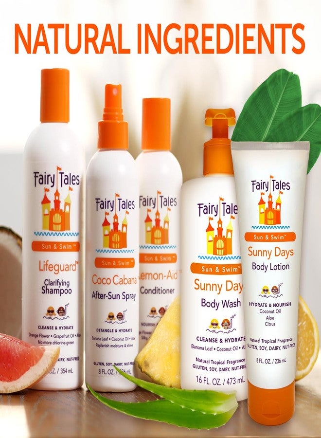 Fairy Tales Sun & Swim After Sun Lotion with Aloe for Kids, After Sun Care Lotion, Hydrate and Nourish with Coconut Oil and Aloe - 8 oz - Image 5