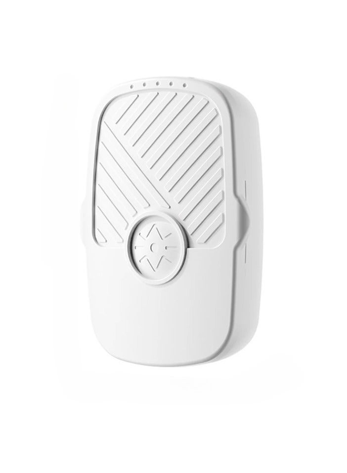 ارواق غسالة الطعام، منقي طعام لاسلكي محمول، منظف الفواكه والخضروات بالموجات فوق الصوتية مقاوم للماء، جهاز تعقيم الطعام سهل الاستخدام للمنزل والسفر، (قطعة واحدة، أبيض) - Image 1