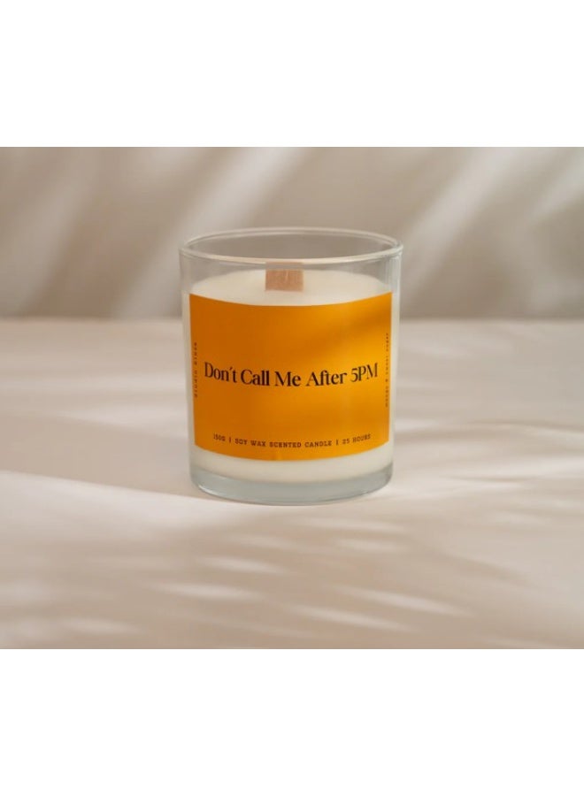 Studio Kinza Dont Call Me After 5PM Soy Candle 150g