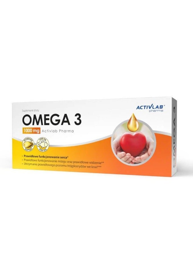 Active Lab Omega 3 1000 mg 60 Capsules