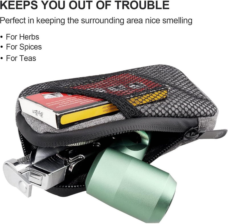 FIREDOG Smell Proof Pouch Bags for Travel Storage - Image 4
