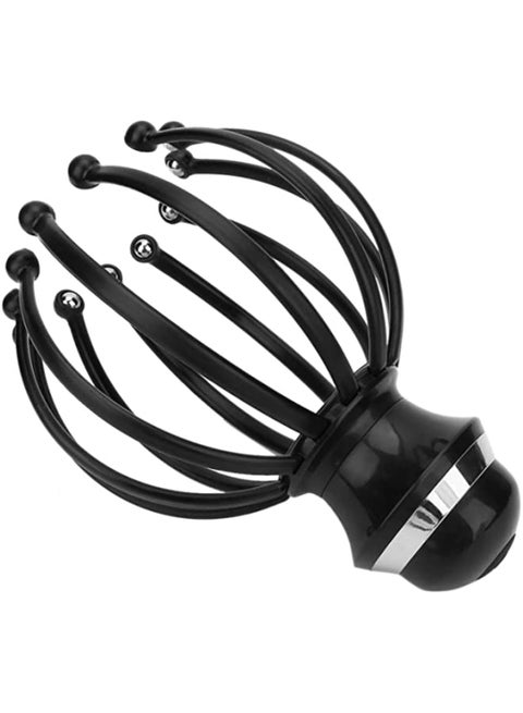 12‑Claw Scalp Massagers, Electric Vibrating Head Scalp Massager with 360 Degree Teel Ball, Scalp Head Massager Handheld Head Scratcher, Scalp Scratcher for Stimulation Body Relaxing