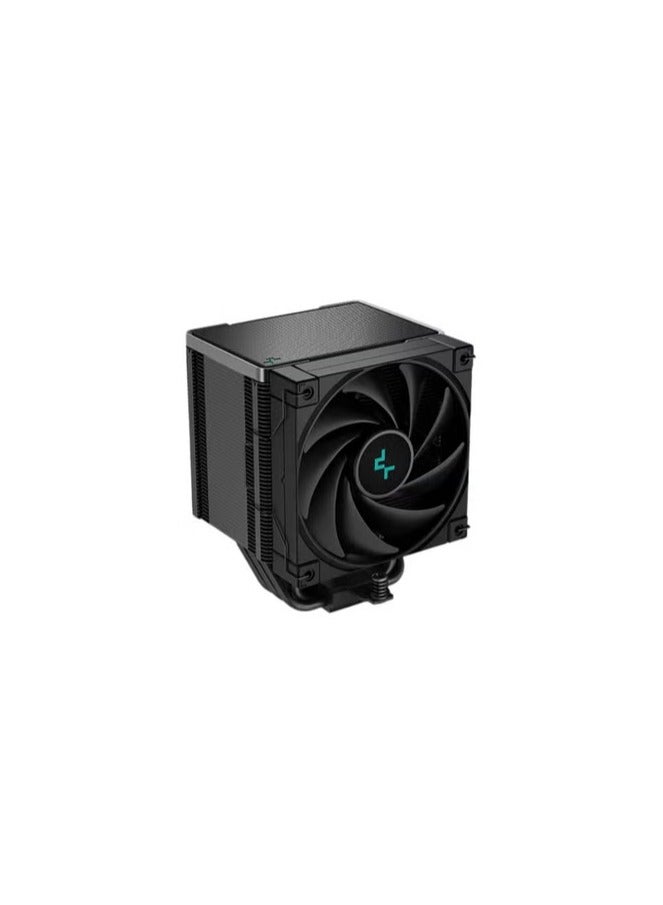 DEEPCOOL DeepCool AK500 ZERO DARK CPU Air Cooler 240w TDP Giant Heatsink 90mm Thickness with 5 Copper Heat Pipes BBHT Technology ALL-BLACK CPU Cooler 120mm PWM Fan for AMD & Intel LGA - Image 1