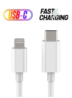 USB C to Lightning Cable 6.6ft [Apple MFi Certified] PD Fast Charging and Hi-speed Syncing Cord Compatible with iPhone X/XS/XR/XS MAX/8/8 Plus, iPad Pro 2017