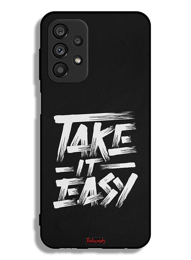 Tolwak Samsung Galaxy A23 5G Protective Case Cover Take It Easy - Image 1