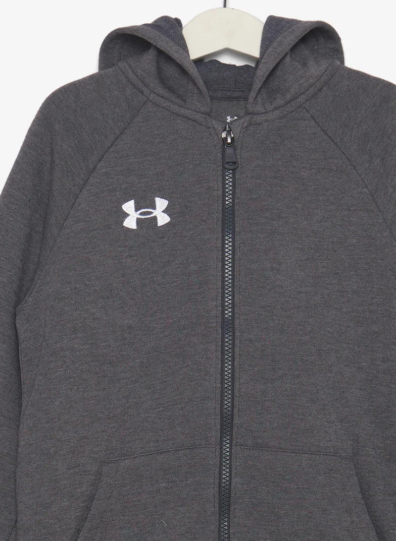 UNDER ARMOUR Youth Rival Fleece Logo Hoodie