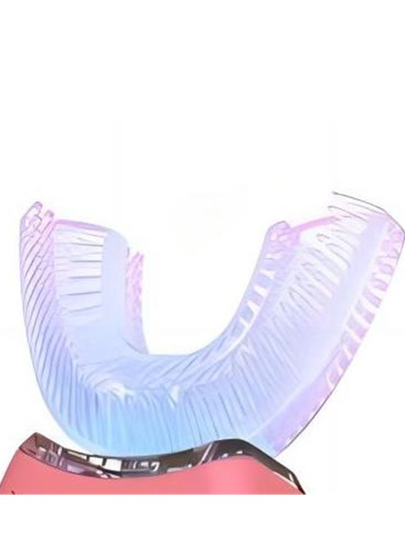 U-shaped tooth beauty instrument portable cold light tooth cleaner ultrasonic tooth cleaner voice electric toothbrush - Image 3