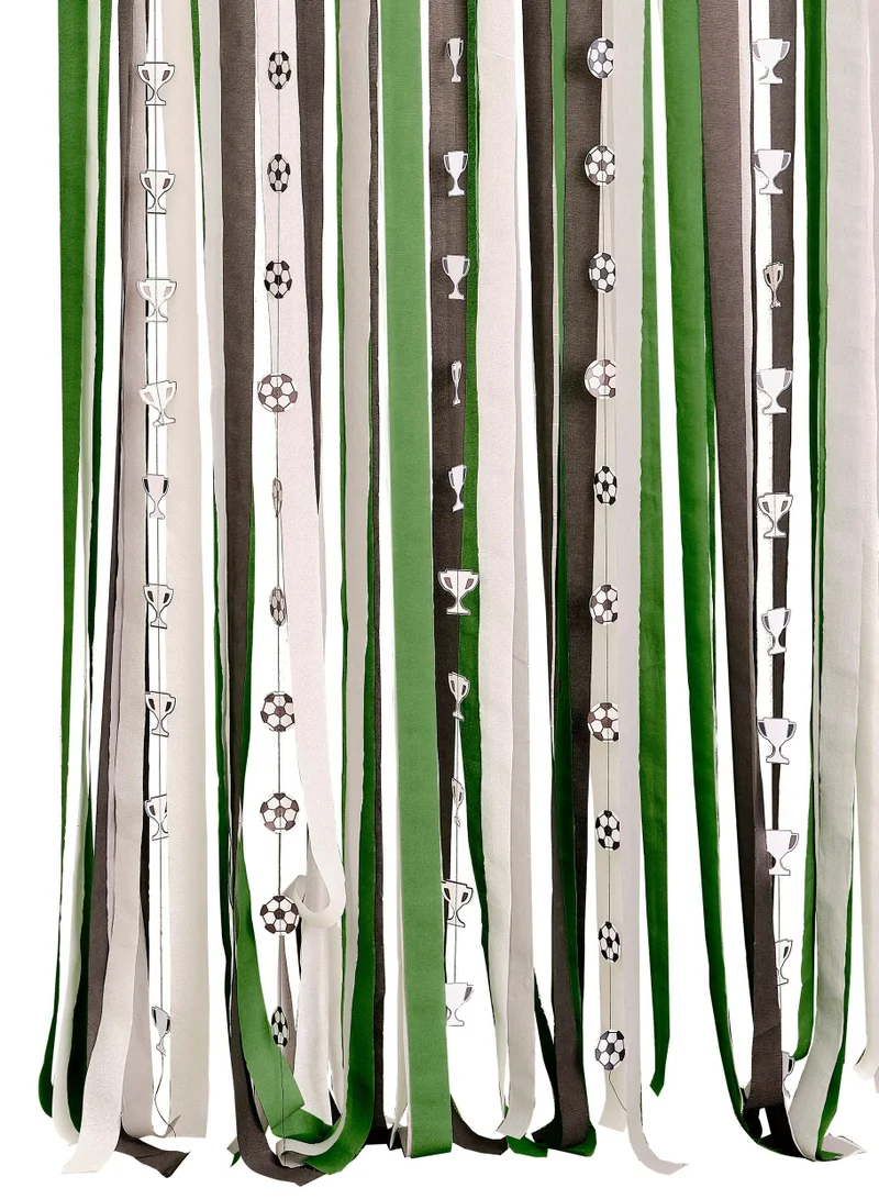 جينجر راي Paper Streamer Football Party Backdrop