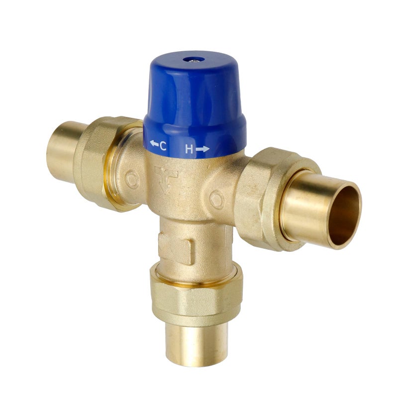 Antrader Thermostatic Mixing ValveWater Temperature Control ValveLeadFree Brass Pack of 1 - Image 2