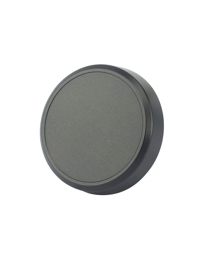 Haoge Cap-X54B Metal Lens Cap for Fujifilm Fuji X100V Camera Accessories Black Compatible with Haoge LH-X54B Lens Hood - Image 1